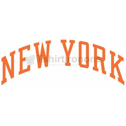 New York Knicks T-shirts Iron On Transfers N1115 - Click Image to Close